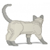 Jekca - Tonkinese Cat 02S-M02 - Lego - Scultura - Costruzione - 4D - Animali di Mattoncini - Toys