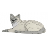 Jekca - Tonkinese Cat 03S-M02 - Lego - Sculpture - Construction - 4D - Brick Animals - Toys