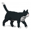 Jekca - Tuxedo Cat 02S - Lego - Scultura - Costruzione - 4D - Animali di Mattoncini - Toys