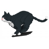 Jekca - Tuxedo Cat 06S - Lego - Scultura - Costruzione - 4D - Animali di Mattoncini - Toys