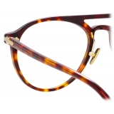 Linda Farrow - Occhiali da Vista Aviatore Linear Ando in Tartaruga - LF23C2OPT - Linda Farrow Eyewear