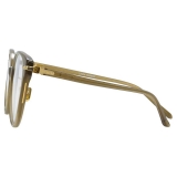 Linda Farrow - Occhiali da Vista Linear Arch A Cat Eye in Cachi - LF26AC5OPT - Linda Farrow Eyewear