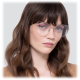 Linda Farrow - Maya Cat Eye Optical Glasses in Rose Gold - LF38C3OPT - Linda Farrow Eyewear