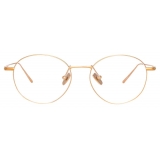 Linda Farrow - Mayne A Oval Optical Glasses in Rose Gold - LF33AC3OPT - Linda Farrow Eyewear