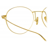 Linda Farrow - Occhiali da Vista Mayne Ovale in Oro Giallo - LF33C1OPT - Linda Farrow Eyewear