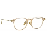 Linda Farrow - Meier D-Frame Optical Glasses in Brown - LF16C11OPT - Linda Farrow Eyewear