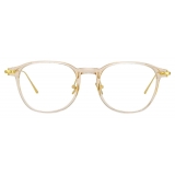 Linda Farrow - Meier D-Frame Optical Glasses in Brown - LF16C11OPT - Linda Farrow Eyewear