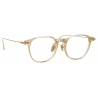 Linda Farrow - Meier D-Frame Optical Glasses in Brown - LF16AC11OPT - Linda Farrow Eyewear