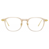 Linda Farrow - Meier D-Frame Optical Glasses in Brown - LF16AC11OPT - Linda Farrow Eyewear