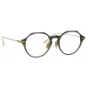 Linda Farrow - Wren Oval Optical Glasses in Green - LF05AC13OPT - Linda Farrow Eyewear