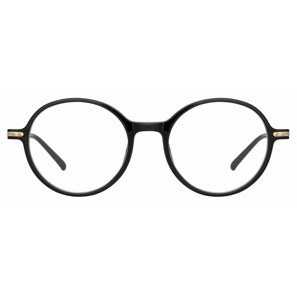 Linda Farrow - Merrick A Oval Optical Glasses in Black - LF51AC1OPT - Linda Farrow Eyewear