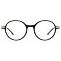 Linda Farrow - Merrick A Oval Optical Glasses in Black - LF51AC1OPT - Linda Farrow Eyewear