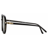 Linda Farrow - Merrick A Oval Optical Glasses in Black - LF51AC1OPT - Linda Farrow Eyewear