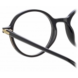 Linda Farrow - Merrick A Oval Optical Glasses in Black - LF51AC1OPT - Linda Farrow Eyewear