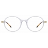 Linda Farrow - Merrick A Oval Optical Glasses in Clear - LF51AC3OPT - Linda Farrow Eyewear