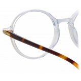 Linda Farrow - Merrick A Oval Optical Glasses in Clear - LF51AC3OPT - Linda Farrow Eyewear