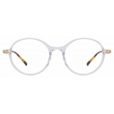 Linda Farrow - Occhiali da Vista Merrick A Ovale in Nettarina - LF51AC4OPT - Linda Farrow Eyewear