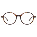 Linda Farrow - Merrick A Oval Optical Glasses in Tortoiseshell - LF51AC2OPT - Linda Farrow Eyewear