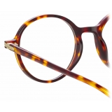 Linda Farrow - Merrick A Oval Optical Glasses in Tortoiseshell - LF51AC2OPT - Linda Farrow Eyewear