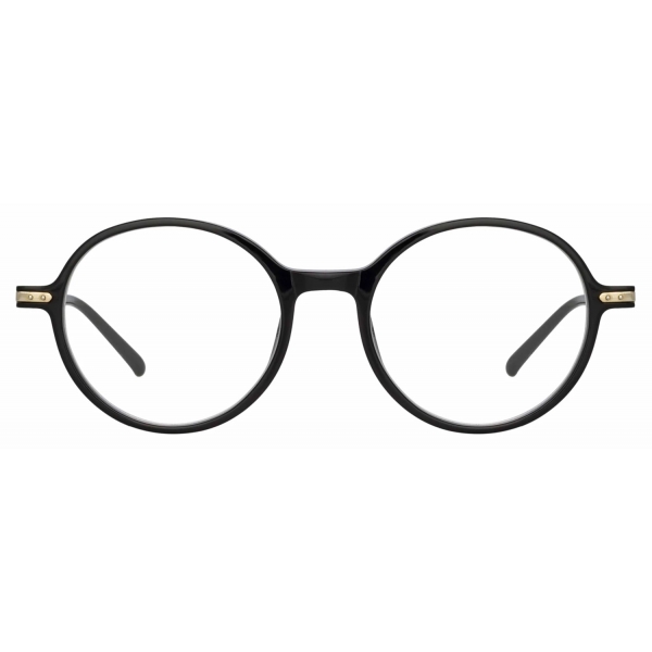 Linda Farrow - Merrick Oval Optical Glasses in Black - LF51C1OPT - Linda Farrow Eyewear