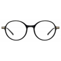 Linda Farrow - Merrick Oval Optical Glasses in Black - LF51C1OPT - Linda Farrow Eyewear