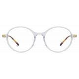 Linda Farrow - Merrick Oval Optical Glasses in Clear - LF51C3OPT - Linda Farrow Eyewear