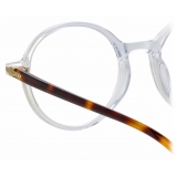 Linda Farrow - Merrick Oval Optical Glasses in Clear - LF51C3OPT - Linda Farrow Eyewear