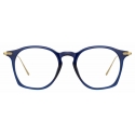 Linda Farrow - Mila A Square Optical Glasses in Navy - LF52AC3OPT - Linda Farrow Eyewear