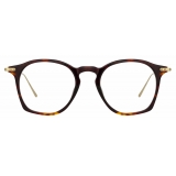 Linda Farrow - Occhiali da Vista Quadrati Mila in Marrone - LF52C4OPT - Linda Farrow Eyewear