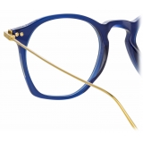 Linda Farrow - Occhiali da Vista Quadrati Mila in Navy - LF52C3OPT - Linda Farrow Eyewear