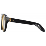 Linda Farrow - Morris Oval Optical Glasses in Black - LFL1381AC1OPT - Linda Farrow Eyewear