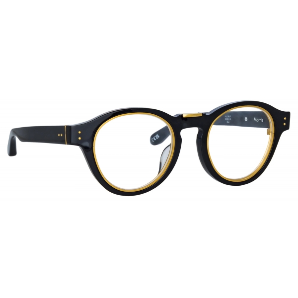 Linda Farrow - Occhiali da Vista Morris Ovale in Nero - LFL1381C3OPT - Linda Farrow Eyewear