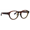 Linda Farrow - Morris Oval Optical Glasses in Tortoiseshell - LFL1381AC2OPT - Linda Farrow Eyewear