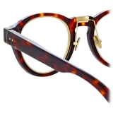 Linda Farrow - Morris Oval Optical Glasses in Tortoiseshell - LFL1381AC2OPT - Linda Farrow Eyewear