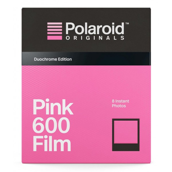 Polaroid Originals - Pellicole Rosa per 600 Duochrome - Frame Nero - Film per Polaroid 600 Camera - OneStep 2