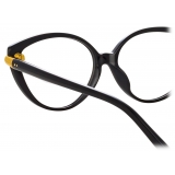 Linda Farrow - Occhiali da Vista Palm Cat Eye in Nero - LFL1211C4OPT - Linda Farrow Eyewear