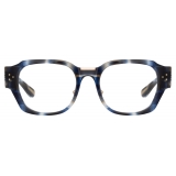 Linda Farrow - Occhiali da Vista Ramon Rettangolare in Tartaruga Blu - LFL1270C6OPT - Linda Farrow Eyewear