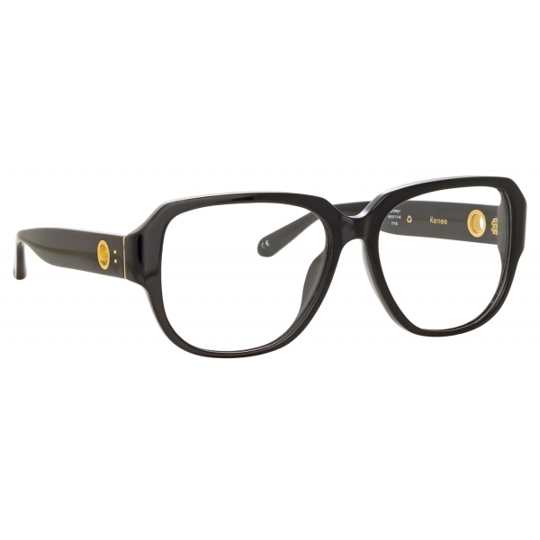 Linda Farrow - Renee Oversized Optical Glasses in Black - LFL1293C1OPT - Linda Farrow Eyewear