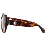 Linda Farrow - Renee Oversized Optical Glasses in Tortoiseshell - LFL1293C2OPT - Linda Farrow Eyewear