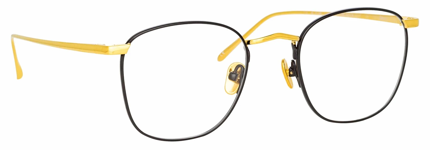 Linda Farrow - Ella Cat-Eye Sunglasses in Yellow Gold