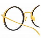 Linda Farrow - Occhiali da Vista Rotondi Watson in Nero - LFL1119C4OPT - Linda Farrow Eyewear