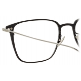 Linda Farrow - Occhiali da Vista Willis A Rettangolare in Nero Oro Bianco - LF46AC2OPT - Linda Farrow Eyewear