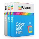 Polaroid Originals - Tripe Pack Film for 600 Rainbow - Color Frame - Film for Polaroid Originals 600 Cameras - OneStep 2