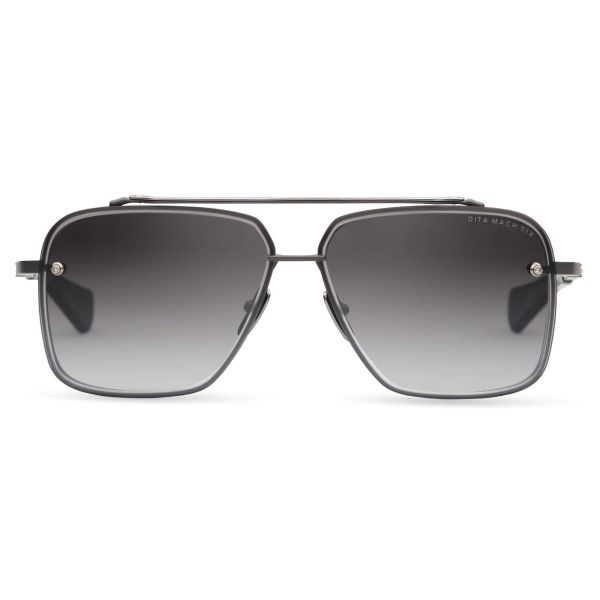 DITA - Mach-Six - Black Iron Matte Black - DTS121 - Sunglasses - DITA Eyewear