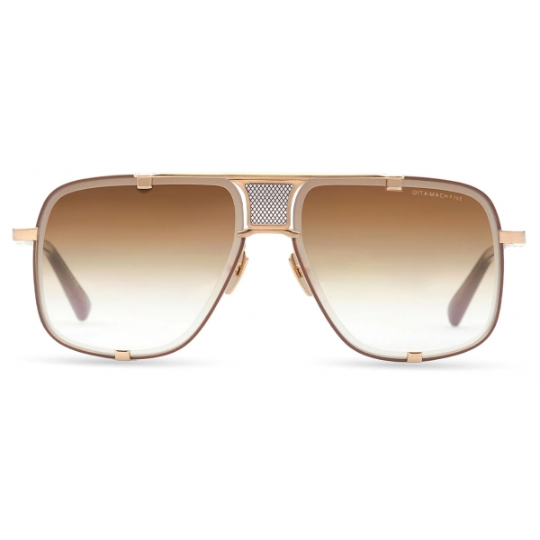 DITA - Mach-Five - Brushed White Gold - DRX-2087 - Sunglasses - DITA Eyewear