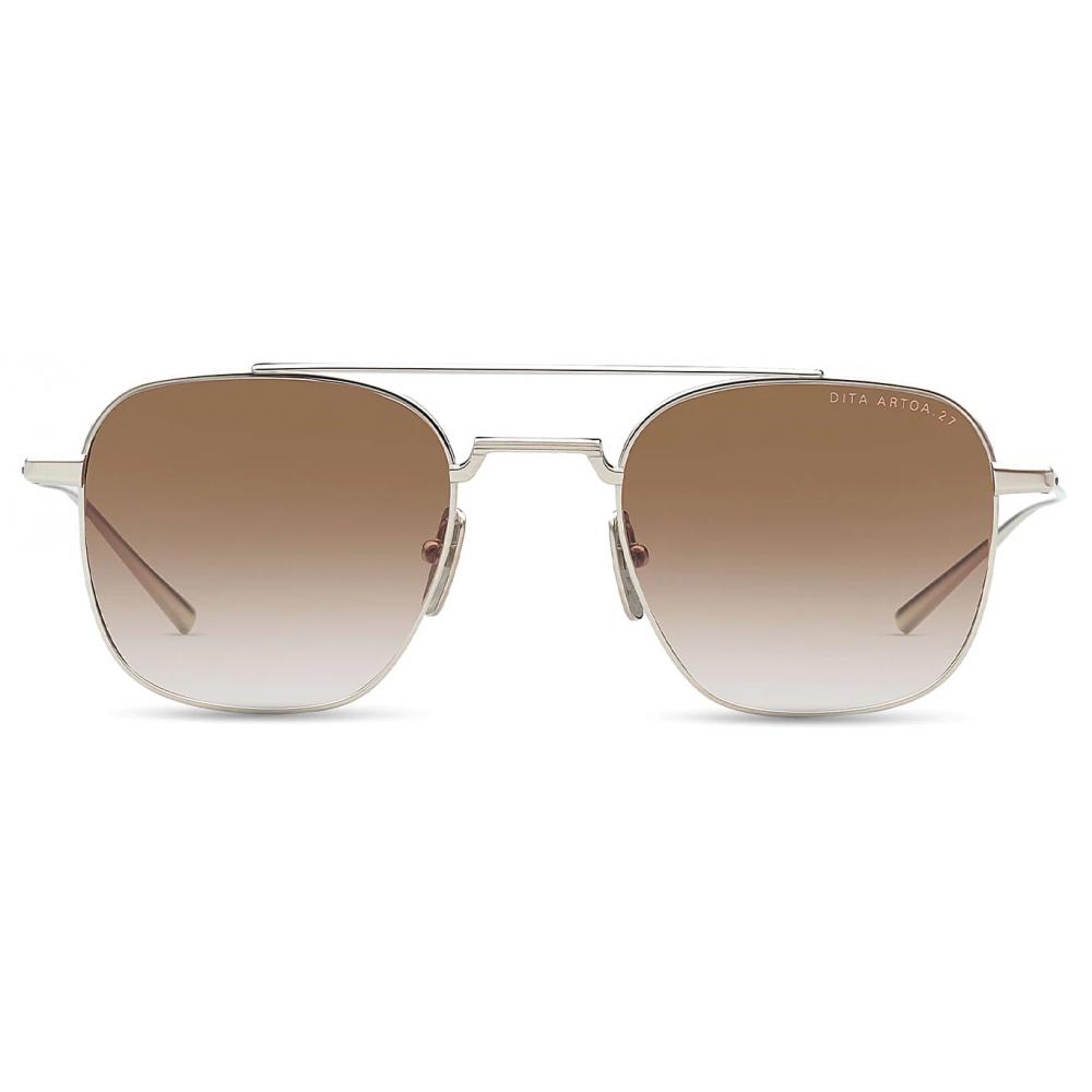 DITA - Artoa.27 - Silver Brown - DTS163 - Sunglasses - DITA Eyewear ...