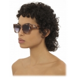 Chloé - Gayia Sunglasses in Acetate - Brown Rose Havana - Chloé Eyewear