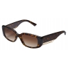 Bulgari - B.Zero1 - Downtown Rectangular Acetate Sunglasses - Brown - B.Zero1 Collection