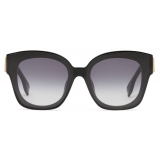 Fendi - Fendi First - Occhiali da Sole Squadrata - Nero - Occhiali da Sole - Fendi Eyewear