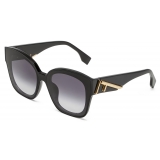 Fendi - Fendi First - Occhiali da Sole Squadrata - Nero - Occhiali da Sole - Fendi Eyewear